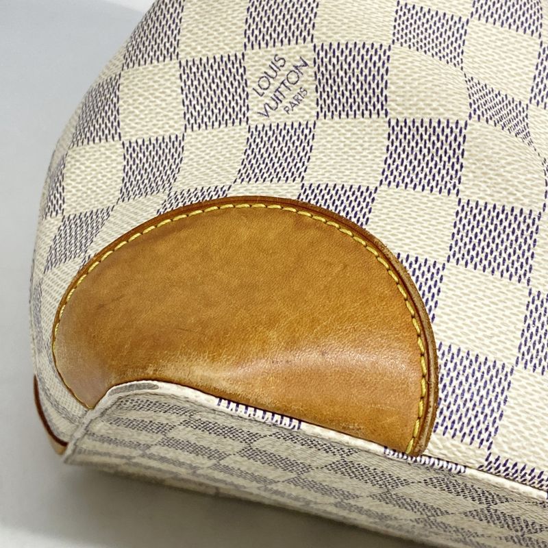 Louis Vuitton Tote Bag Damier Azure Hampstead MM N51206 White Women's