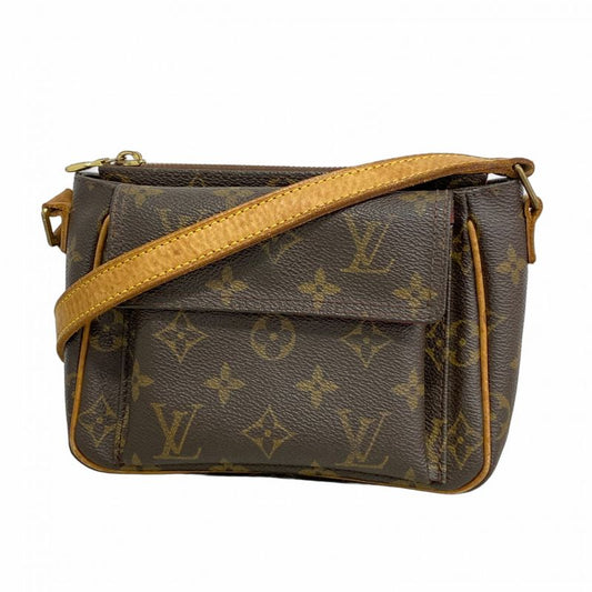 Louis Vuitton Shoulder Bag Monogram Vivacite PM M51165 Brown Ladies