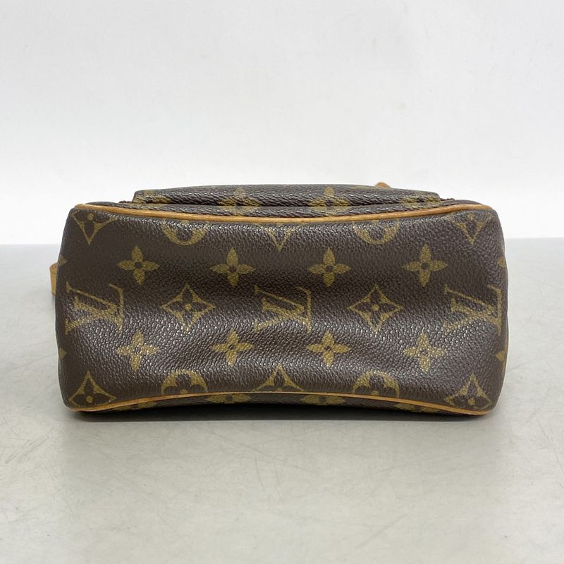 Louis Vuitton Shoulder Bag Monogram Vivacite PM M51165 Brown Ladies