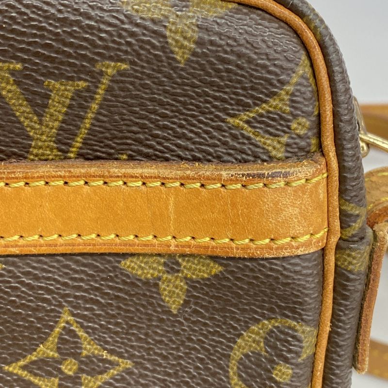 Louis Vuitton Shoulder Bag Monogram Genefeuille MM M51226 Brown Ladies