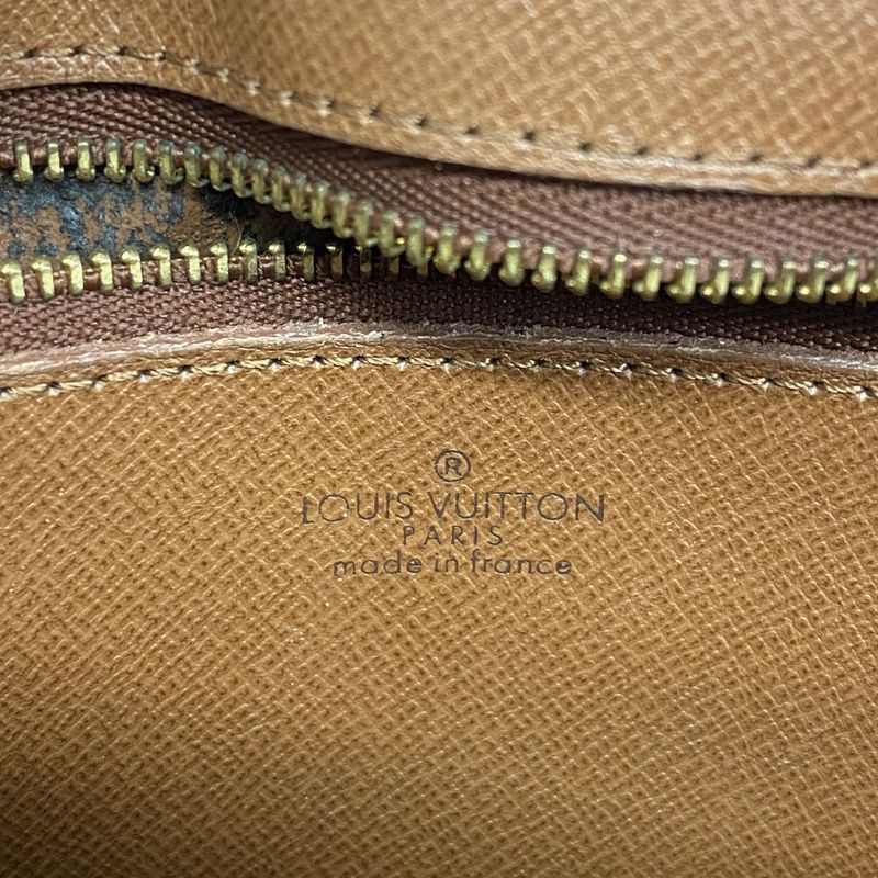 Louis Vuitton Shoulder Bag Monogram Genefeuille MM M51226 Brown Ladies