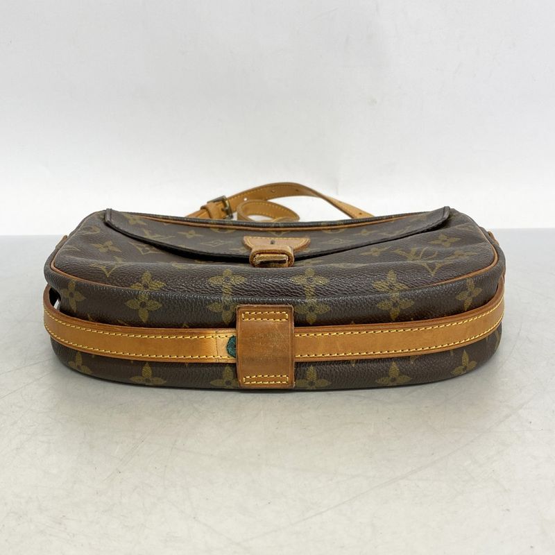 Louis Vuitton Shoulder Bag Monogram Genefeuille MM M51226 Brown Ladies