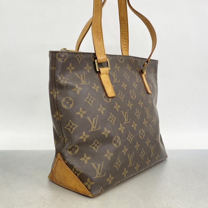 Louis Vuitton Tote Bag Monogram Cabas Piano M51148 Brown Ladies
