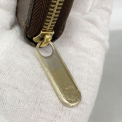 Louis Vuitton Long Wallet Monogram Zippy Wallet M60017 Brown Men Women Unisex
