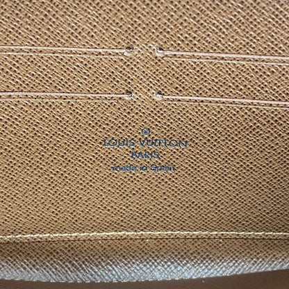 Louis Vuitton Long Wallet Monogram Zippy Wallet M60017 Brown Men Women Unisex