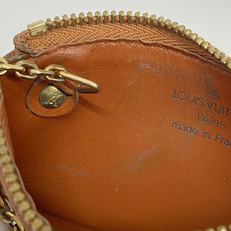 Louis Vuitton Coin Case Epi Pochette Cles M63803 Kenyan Brown Men Women Unisex