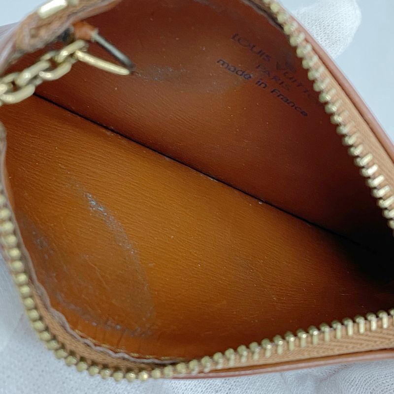 Louis Vuitton Coin Case Epi Pochette Cles M63803 Kenyan Brown Men Women Unisex