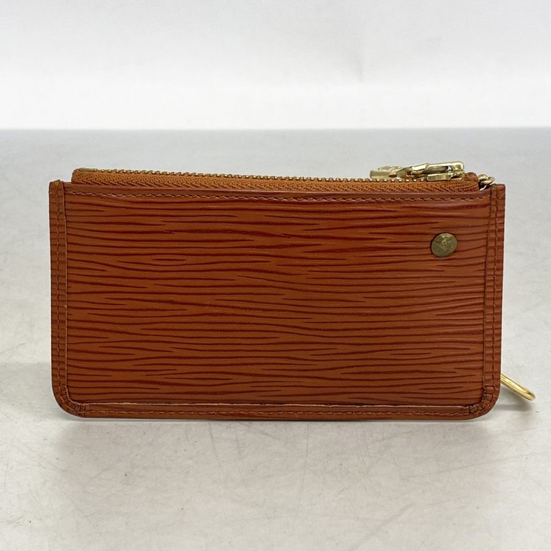 Louis Vuitton Coin Case Epi Pochette Cles M63803 Kenyan Brown Men Women Unisex