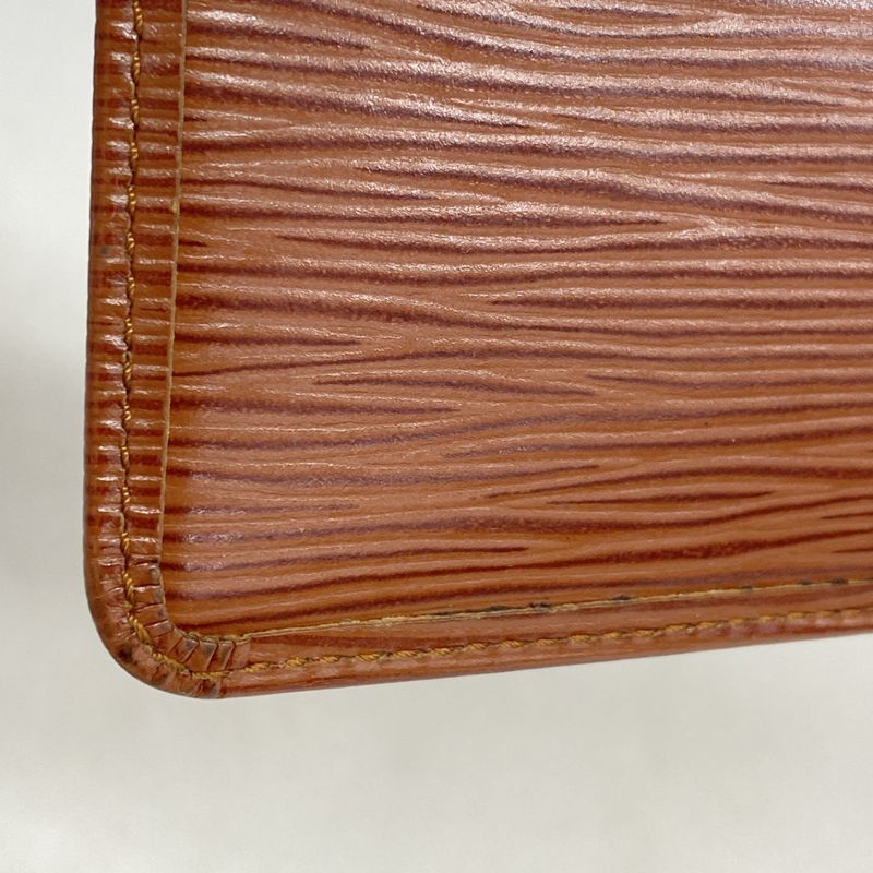 Louis Vuitton Coin Case Epi Pochette Cles M63803 Kenyan Brown Men Women Unisex