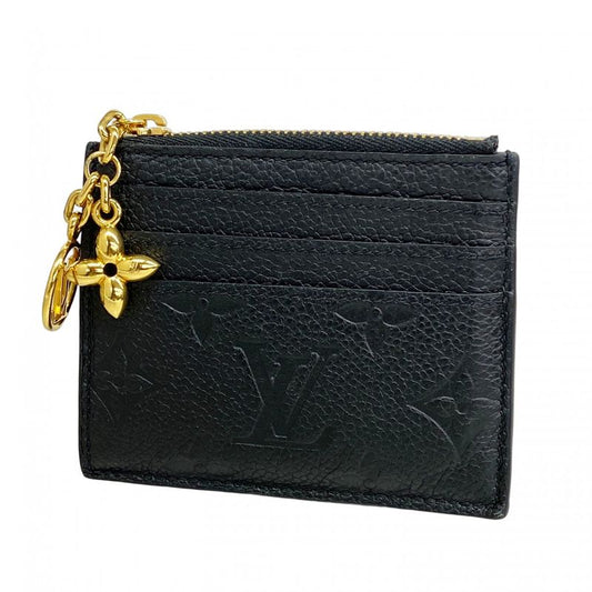 Louis Vuitton Coin Case Monogram Empreinte Porte Cult LV Charm M82132 Noir