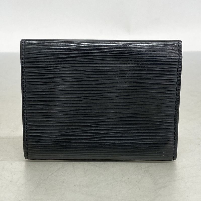 Louis Vuitton Coin Case Epi Porte Monet Saemple M63412 Noir Black Men Women