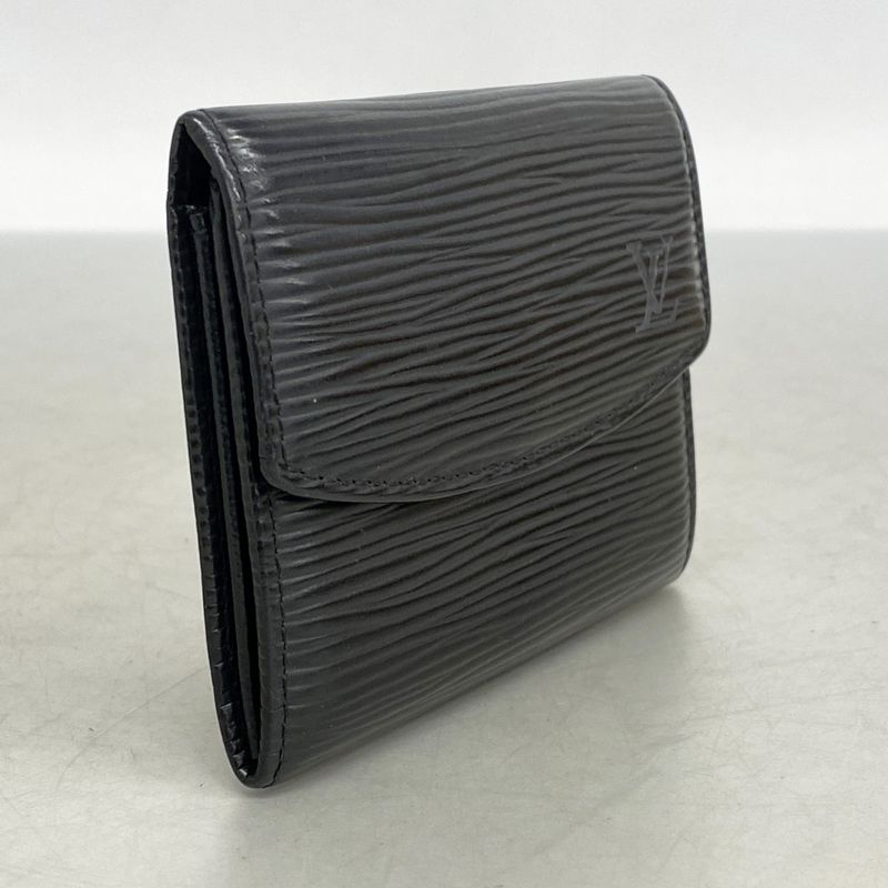 Louis Vuitton Coin Case Epi Porte Monet Saemple M63412 Noir Black Men Women