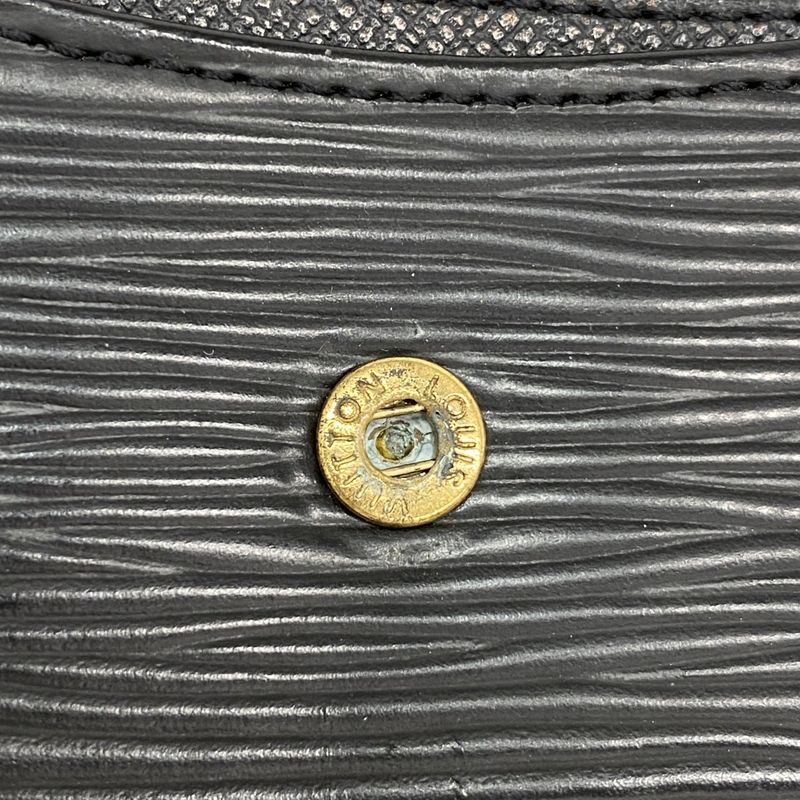 Louis Vuitton Coin Case Epi Porte Monet Saemple M63412 Noir Black Men Women
