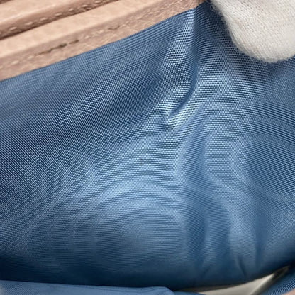 Gucci Wallet GG Marmont 598587 Leather Gray Pink Gold Hardware Women