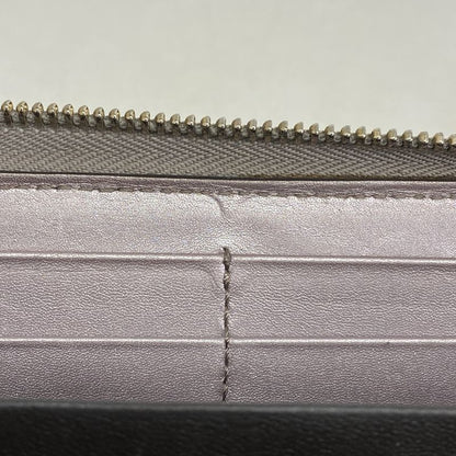 Guccissima 308260 Leather Pink Silver Hardware Women Long Wallet