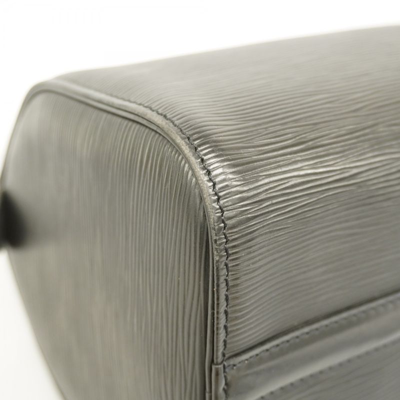 Louis Vuitton Epi Speedy 25 M43012 Noir Black Women