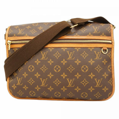 Louis Vuitton Shoulder Bag Monogram Messenger Bosfort GM M40105 Brown Men's