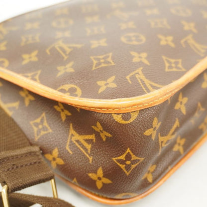 Louis Vuitton Shoulder Bag Monogram Messenger Bosfort GM M40105 Brown Men's