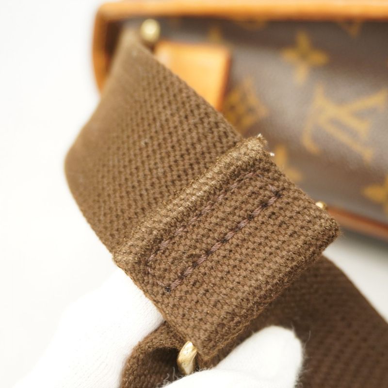 Louis Vuitton Shoulder Bag Monogram Messenger Bosfort GM M40105 Brown Men's