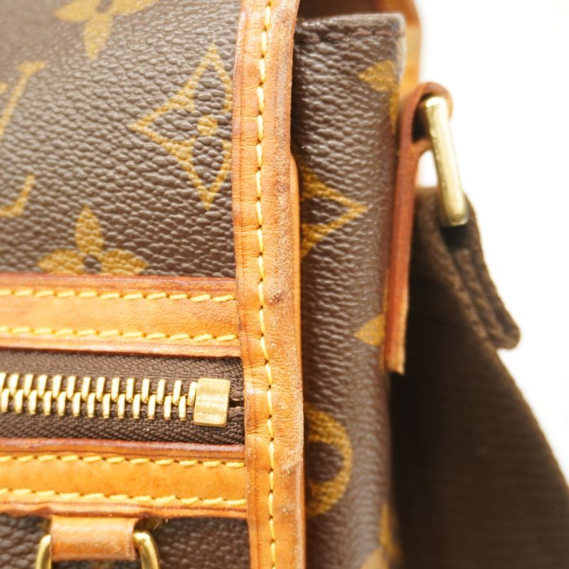 Louis Vuitton Shoulder Bag Monogram Messenger Bosfort GM M40105 Brown Men's