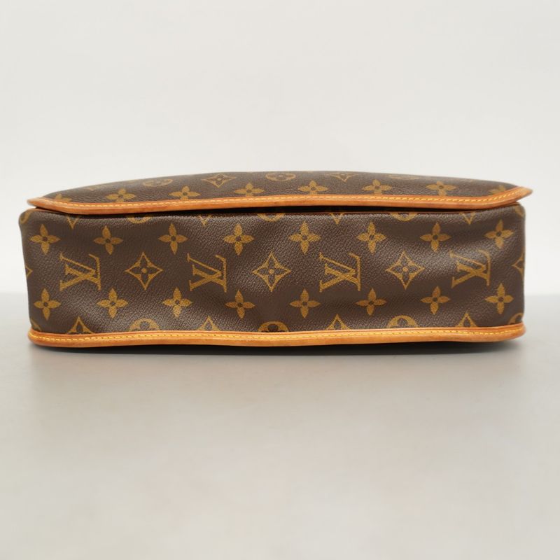 Louis Vuitton Shoulder Bag Monogram Messenger Bosfort GM M40105 Brown Men's