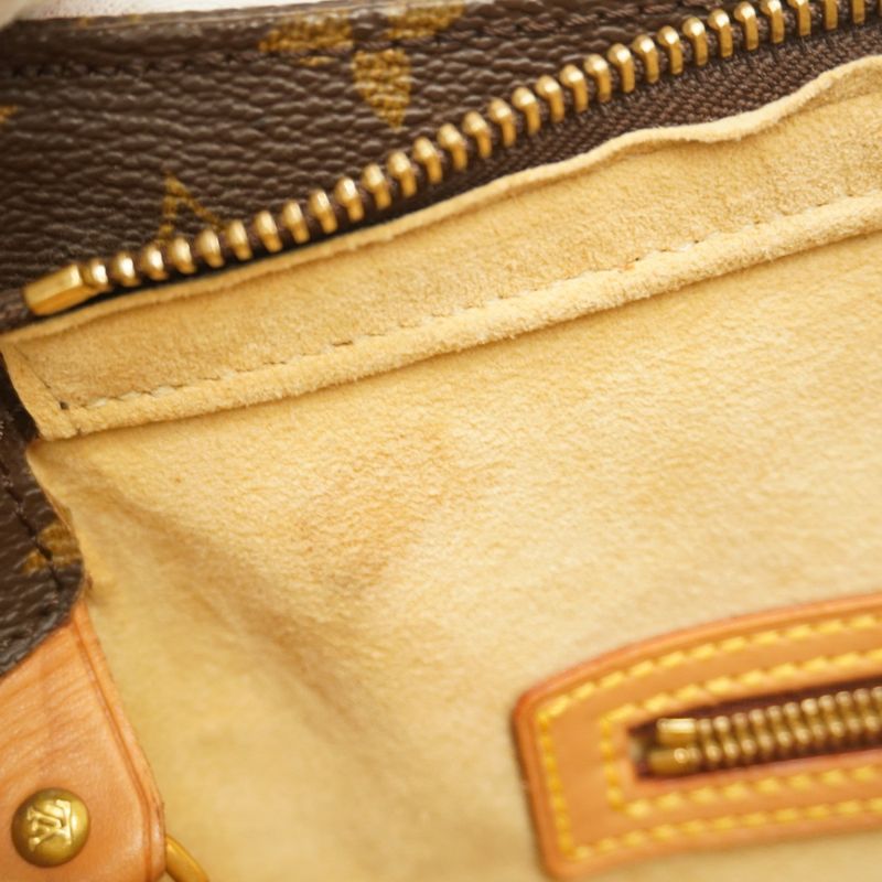 Louis Vuitton Shoulder Bag Monogram Looping GM M51145 Brown Ladies