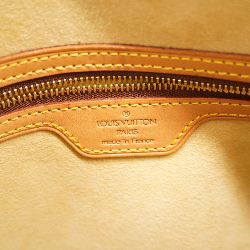 Louis Vuitton Shoulder Bag Monogram Looping GM M51145 Brown Ladies