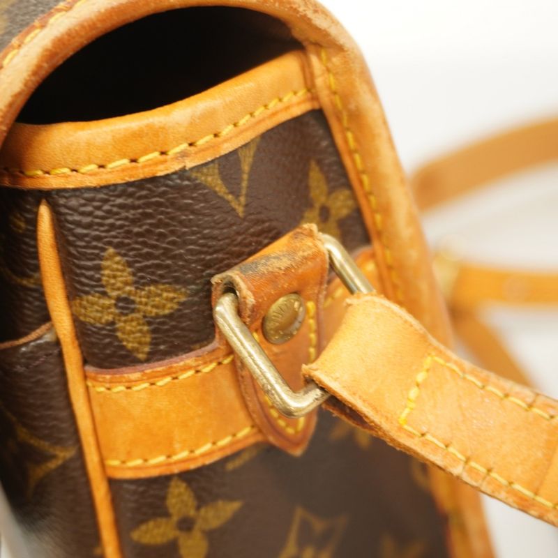 Louis Vuitton Shoulder Bag Monogram Sologne M42250 Brown Ladies