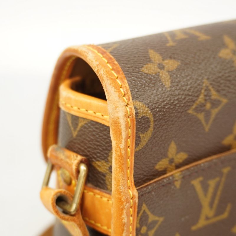 Louis Vuitton Shoulder Bag Monogram Sologne M42250 Brown Ladies