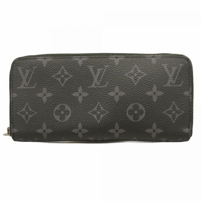 Louis Vuitton Long Wallet Monogram-eclipse Zippy Wallet Horizontal M11611 Black