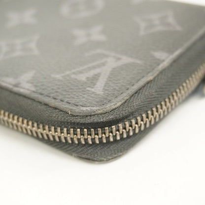 Louis Vuitton Long Wallet Monogram-eclipse Zippy Wallet Horizontal M11611 Black