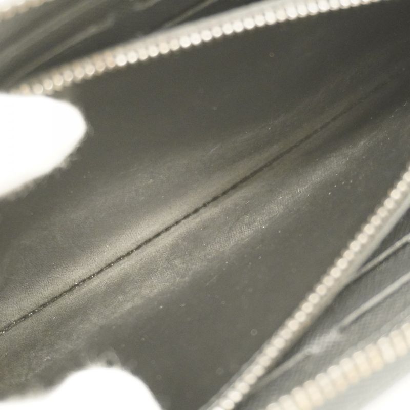 Louis Vuitton Long Wallet Monogram-eclipse Zippy Wallet Horizontal M11611 Black