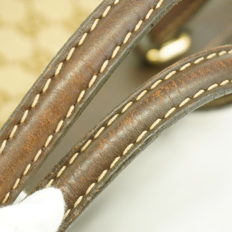 Gucci Handbag GG Canvas Sherry Line Mayfair 269894 Canvas Brown Gold Hardware