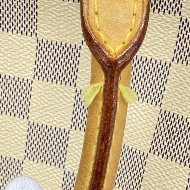 Louis Vuitton Tote Bag Damier Azure Saleya PM N51186 White Ladies