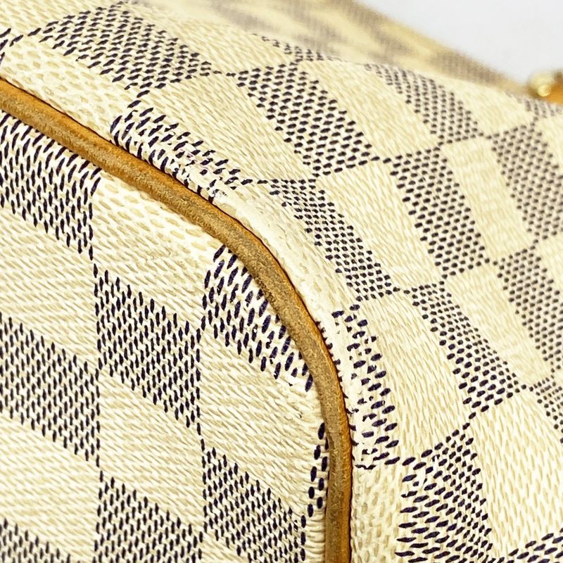 Louis Vuitton Tote Bag Damier Azure Saleya PM N51186 White Ladies