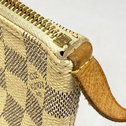 Louis Vuitton Tote Bag Damier Azure Saleya PM N51186 White Ladies