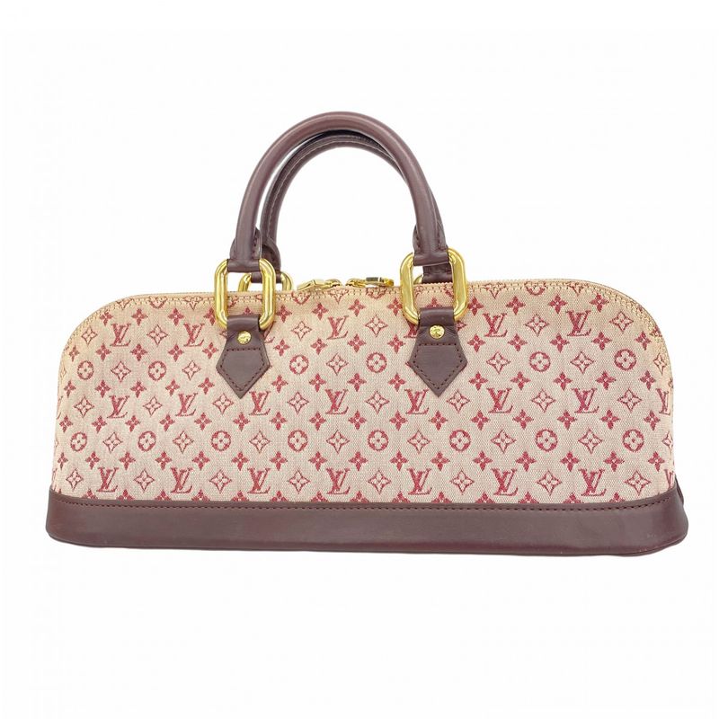 Louis Vuitton Handbag Monogram Mini Alma Ron M92207 Threes Ladies