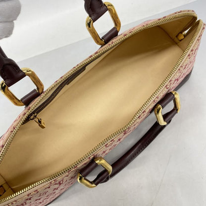 Louis Vuitton Handbag Monogram Mini Alma Ron M92207 Threes Ladies