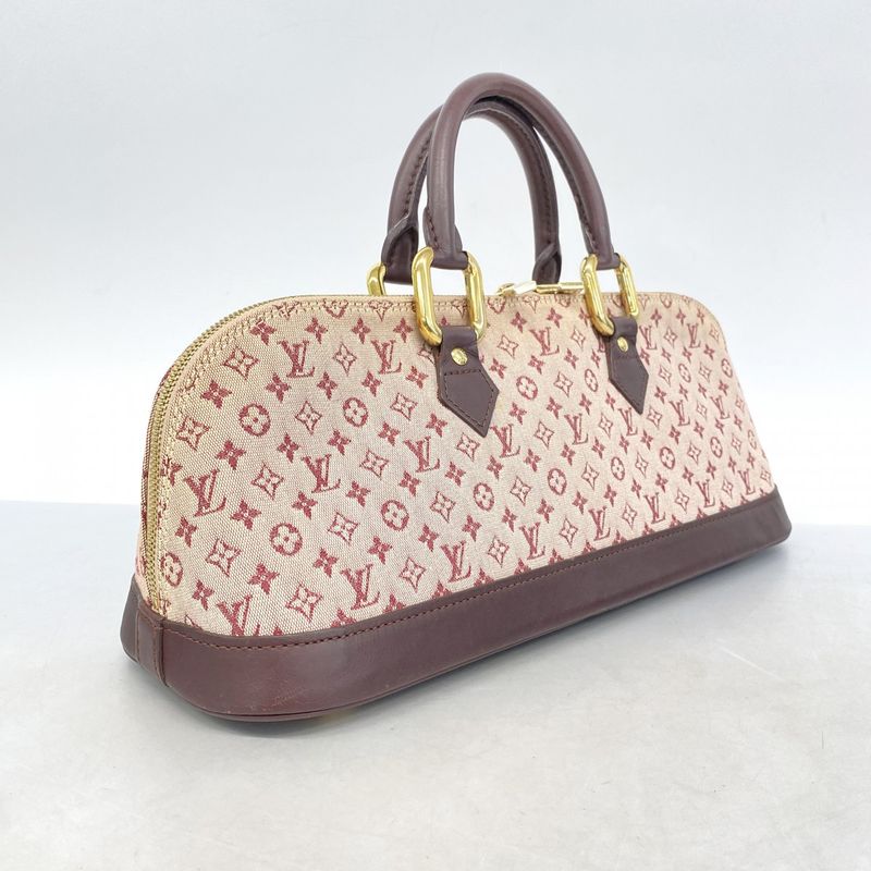 Louis Vuitton Handbag Monogram Mini Alma Ron M92207 Threes Ladies