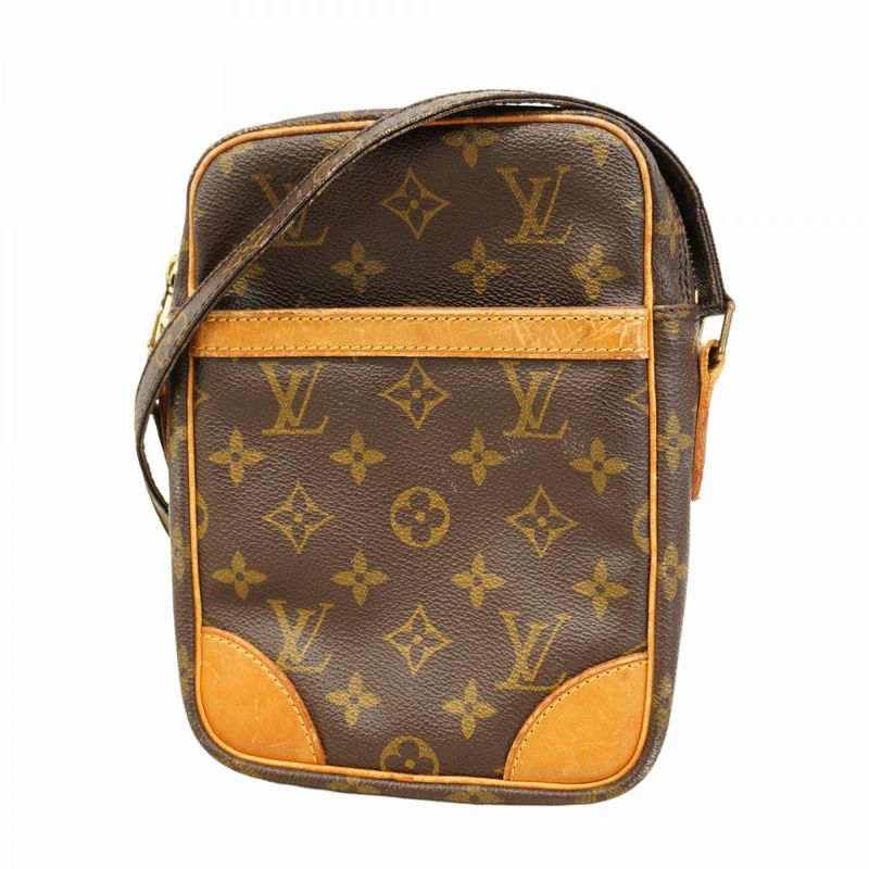 Louis Vuitton Shoulder Bag Monogram Danube M45266 Brown Ladies