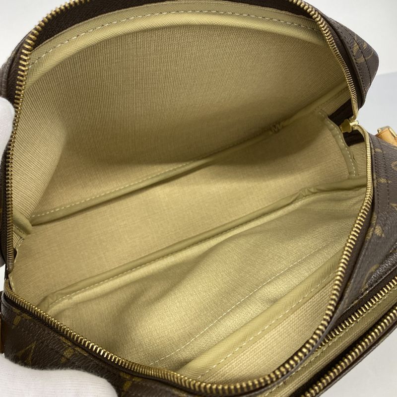 Louis Vuitton Shoulder Bag Monogram Reporter PM M45254 Brown Ladies