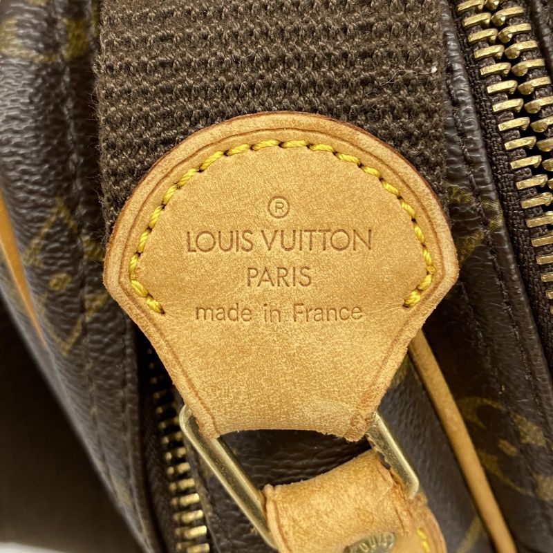 Louis Vuitton Shoulder Bag Monogram Reporter PM M45254 Brown Ladies