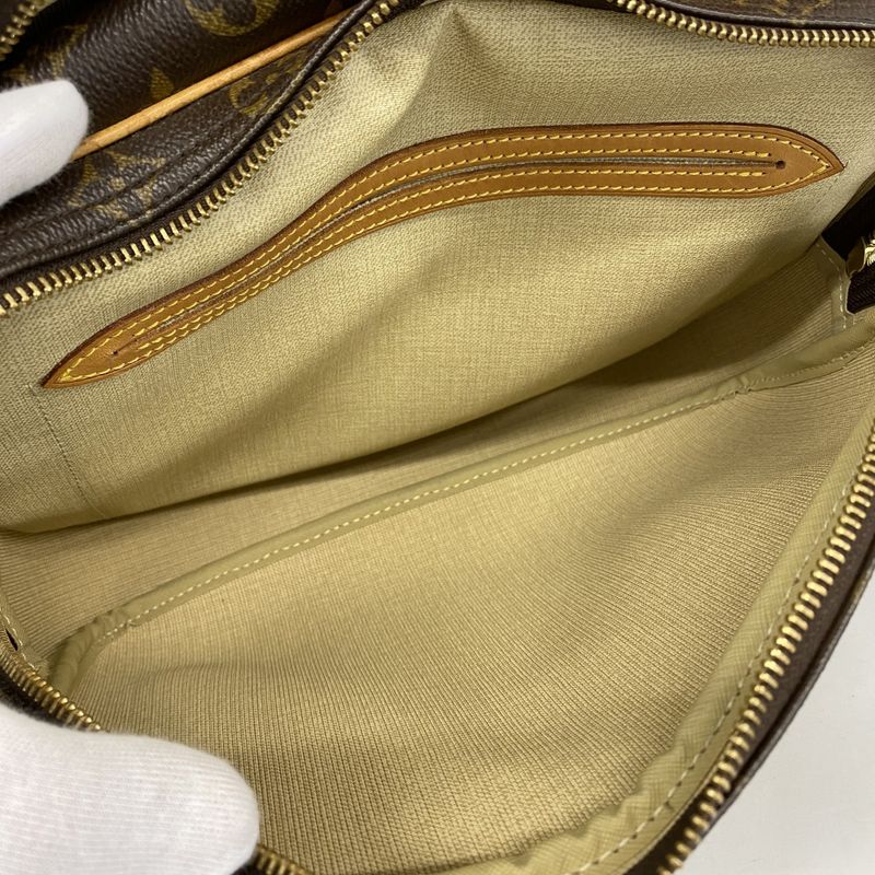 Louis Vuitton Shoulder Bag Monogram Reporter PM M45254 Brown Ladies