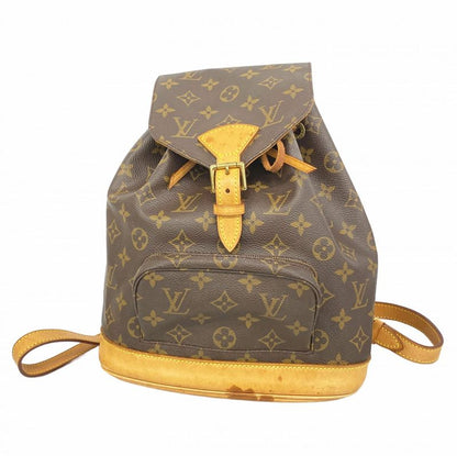 Louis Vuitton Backpack Daypack Monogram Montsourismm M51136 Brown Women's