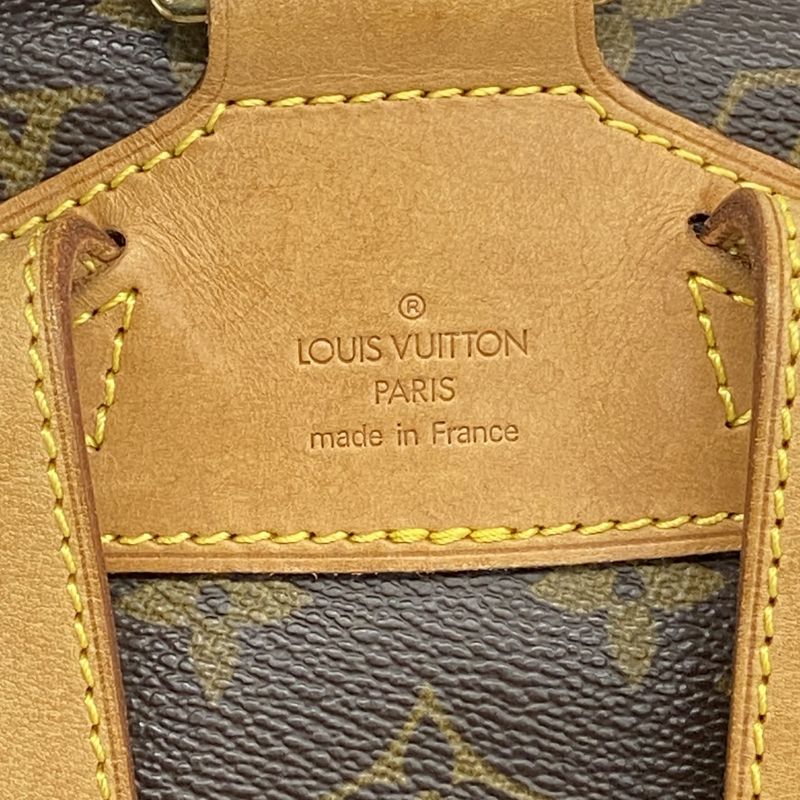 Louis Vuitton Backpack Daypack Monogram Montsourismm M51136 Brown Women's