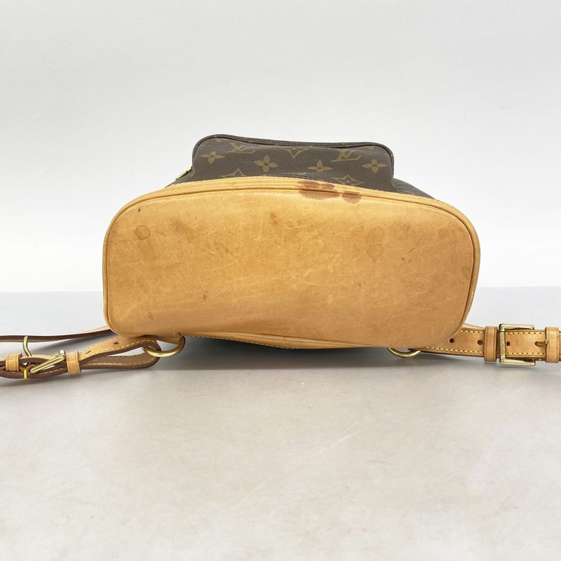 Louis Vuitton Backpack Daypack Monogram Montsourismm M51136 Brown Women's