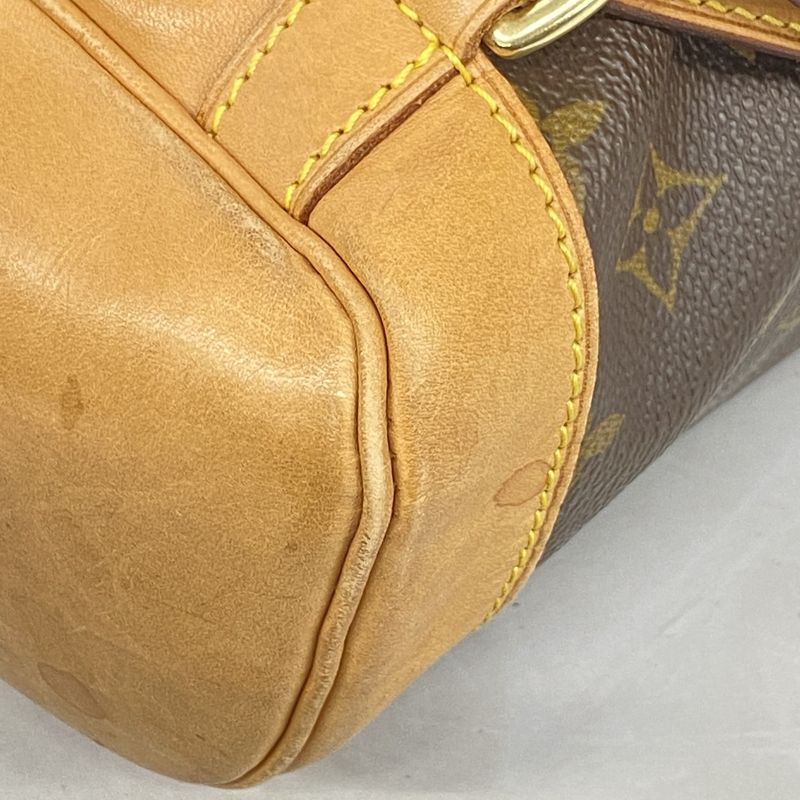 Louis Vuitton Backpack Daypack Monogram Montsourismm M51136 Brown Women's