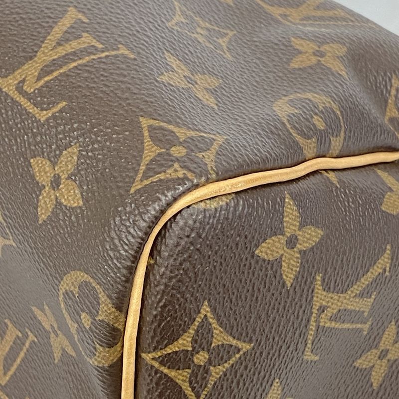 Louis Vuitton Handbag Monogram Speedy 25 M41109 Brown Ladies