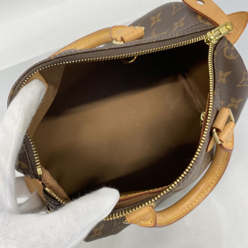 Louis Vuitton Handbag Monogram Speedy 25 M41109 Brown Ladies