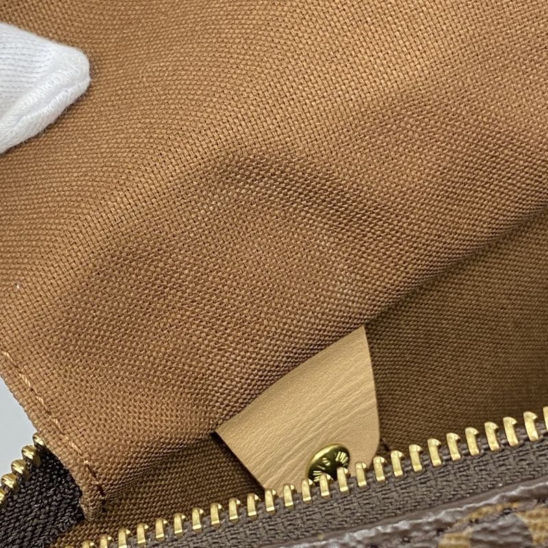 Louis Vuitton Handbag Monogram Speedy 25 M41109 Brown Ladies